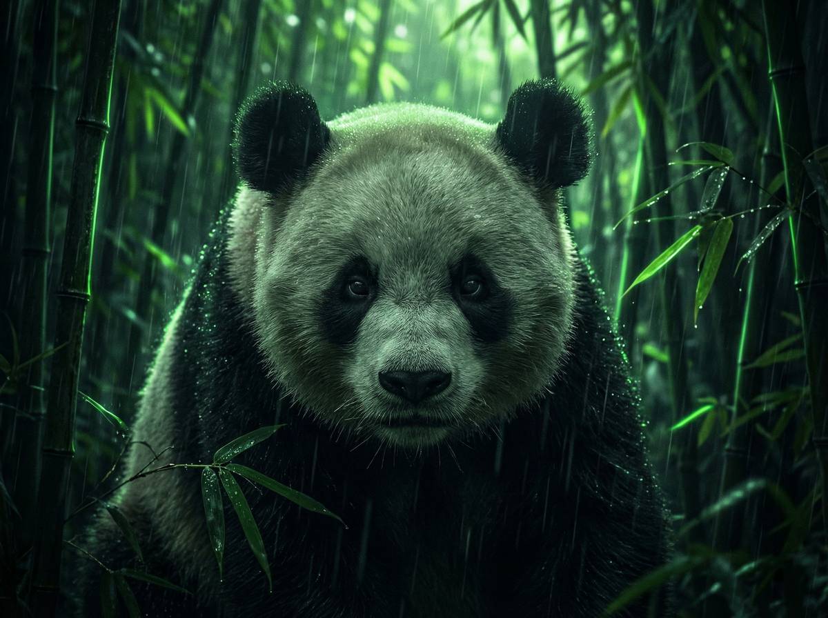 17c一起草精选视频-熊猫竹林漫步